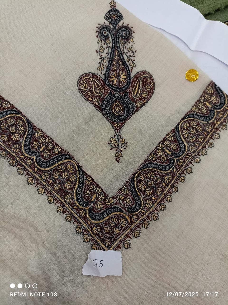 Full Embroidery Pashmina